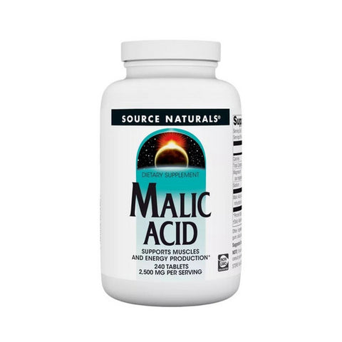 Source Naturals, Malic Acid, 833 mg, 240 Tabs
