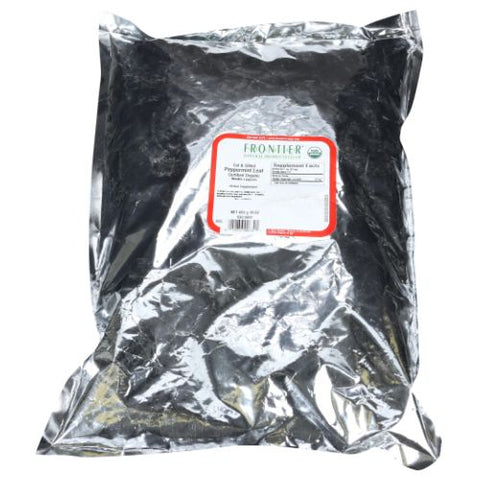 Frontier Coop, Organic Cut & Sifted Peppermint Leaf, 16 Oz