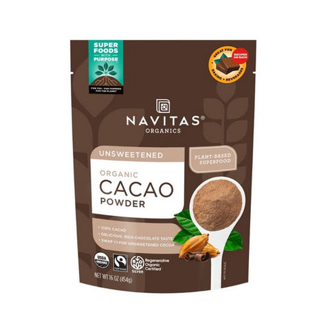 Navitas Organics, Organic Cacao Powder, 16 Oz