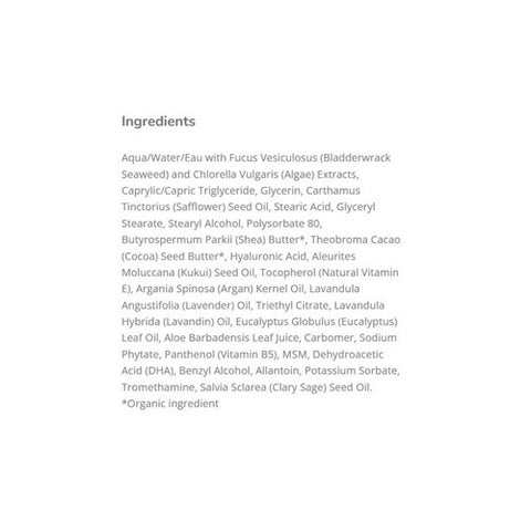 Sea Weed Bath Company, Body Cream, Lavender 6 oz