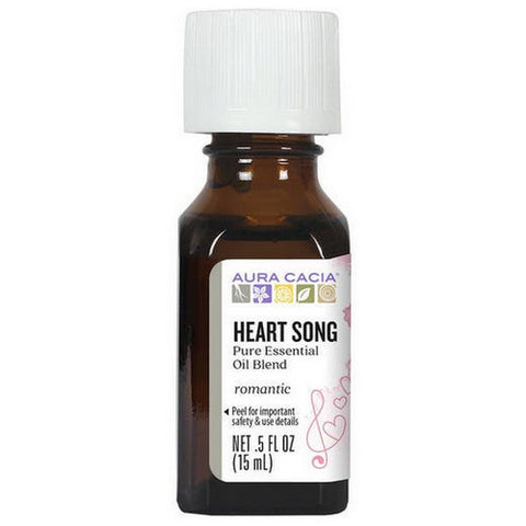 Aura Cacia, Aromatherapy Oil, Blend Heartsong 0.5 Fl Oz