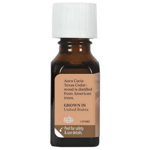 Aura Cacia, Essential Oil Cedarwood, 0.5 Fl Oz