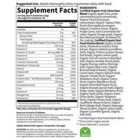 Garden of Life, Organics Prenatal Multi, Organic Berry 120 Chews