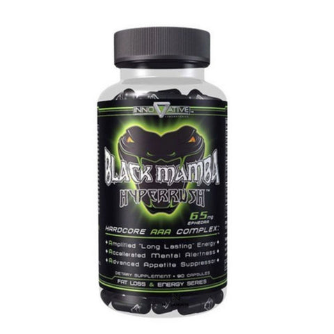 Innovative Labs, Black Mamba Hyperrush, 90 Count