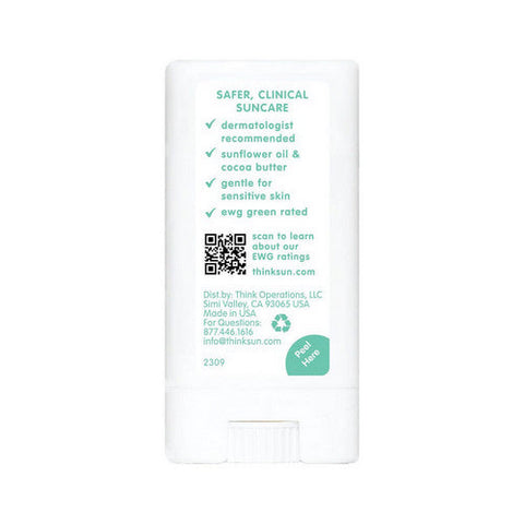 Thinkbaby, Kids Mineral Sunscreen Stick SPF 30, .64 Oz Thinkbaby