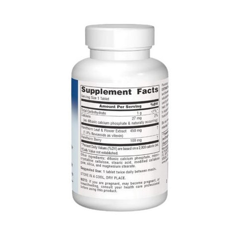 Planetary Herbals, Full Spectrum Hawthorn Extract, 60 Tabs