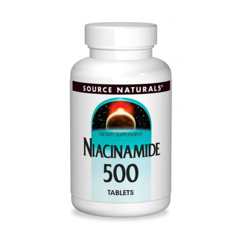 Niacinamide 120 Tabs by Source Naturals