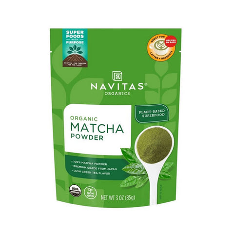 Navitas Organics, Organic Matcha Powder, 3 Oz