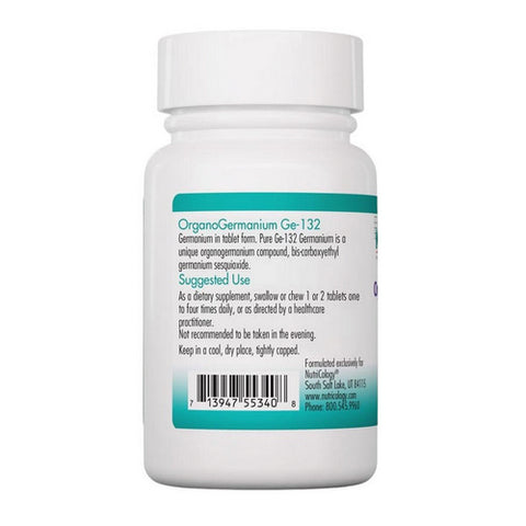 Nutricology/ Allergy Research Group, Organogermanium, 100 Tabs
