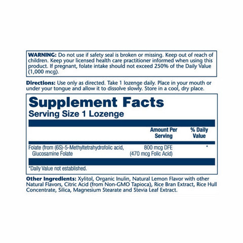 Solaray, Methyl Folate, 1000 mcg, 60 Veg Caps