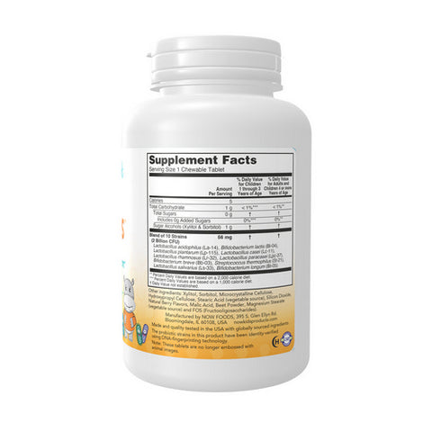 Now Foods, Berrydophilus Kids, 120 Chewables