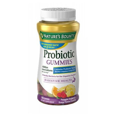 Nature's Bounty, Probiotic Gummies, 12 X 60 Gummies