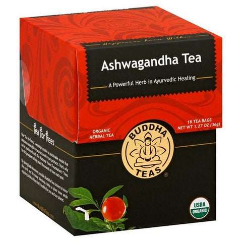 Buddha Teas, Organic Ashwaghanda Tea, 18 Bags