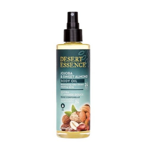 Desert Essence, Jojoba & Sweet Almond Body Oil Spray, 8.28 Oz