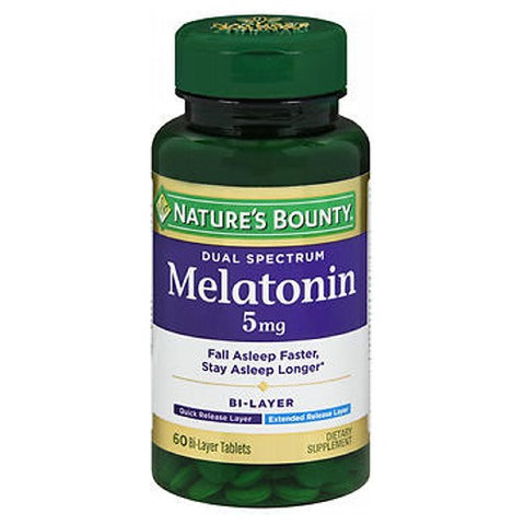 Nature's Bounty, Melatonin, 5 Mg, 24 X 60 Softgels
