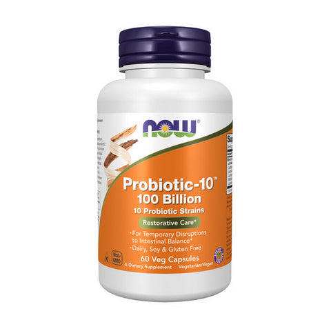 Now Foods, Probiotic-10, 100 Billion, 60 Vegcaps