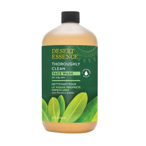 Desert Essence, Thoroughly Clean Face Wash For Oily Skin, 32 Oz