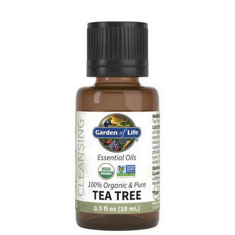Garden of Life, Essential Oil, Tea Tree 0.5 Oz