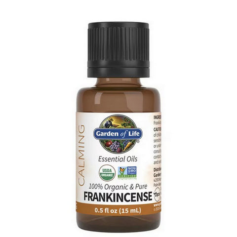 Garden of Life, Organic Essential Oil, Frankincense 0.5 Oz