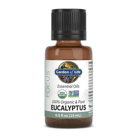 Garden of Life, Essential Oil, Eucalyptus 0.5 Oz