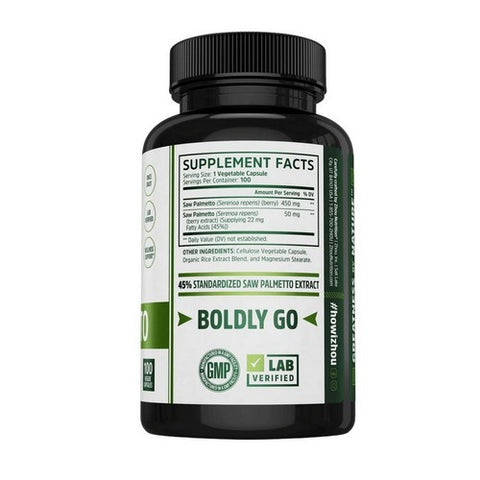 Zhou Nutrition, Saw Palmetto, 100 Caps