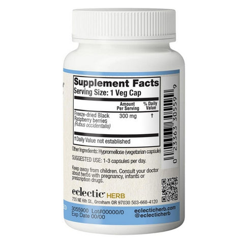 Eclectic Herb, Black Raspberry, 50 Caps