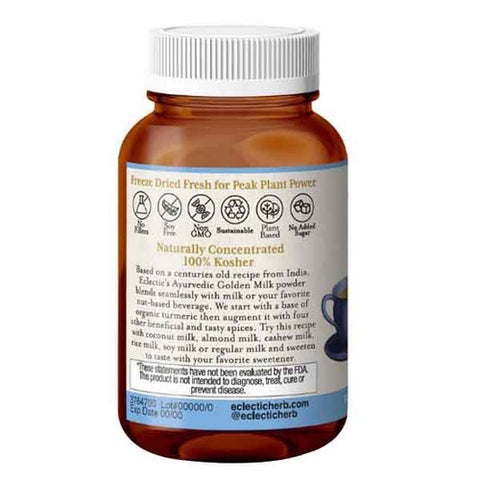 Eclectic Herb, Golden Milk, 60 Grams