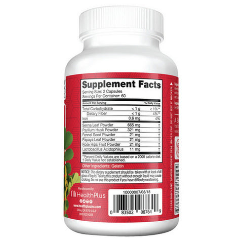 Health Plus, Super Colon Cleanse, 120 Caps