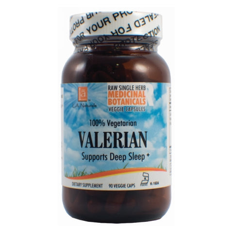 L. A .Naturals, Valerian Raw Herb, 90 Veg Caps