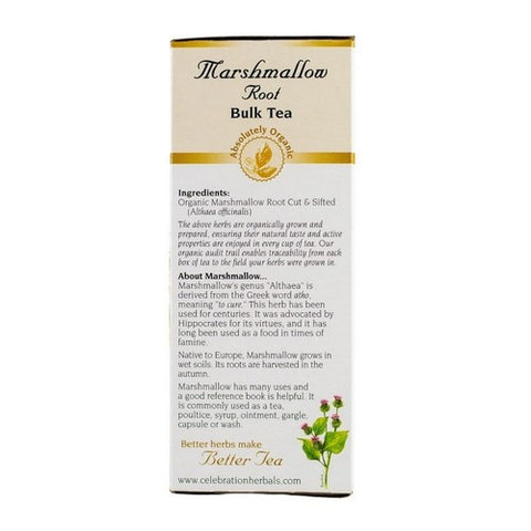 Celebration Herbals, Organic Marshmallow Root Tea, 50 grams