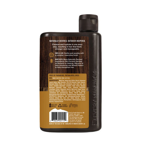 Every Man Jack, 2-in-1 Daily Shampoo, 13.5 Oz