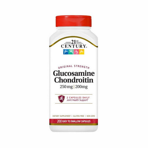 21st Century, Original Strength Glucosamine Chondroitin, 200 Caps