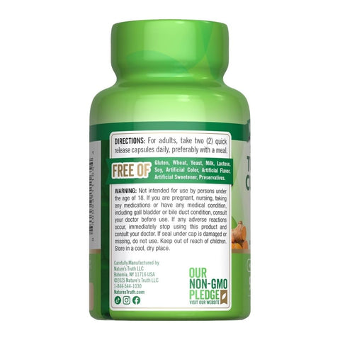 Nature's Truth, Standardized Turmeric Curcumin Complex, 2000 Mg, 90 Tabs Nature's Truth