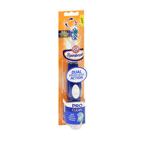 Arm & Hammer, Spinbrush Pro Clean Powered Toothbrush Soft, 1 Each