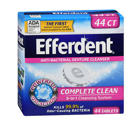 Efferdent, Anti-Bacterial Denture, 44 Tabs