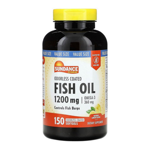 Sundance, Vitamins Odorless Fish Oil - Omega-3 Softgels, 150 Caps