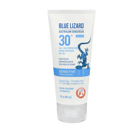 Blue Lizard, Australian Sunscreen SPF 30+ Sensitive, 3 Oz