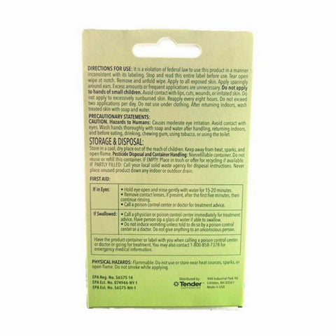 Natrapel, Insect Repellent Wipes, 12 Each