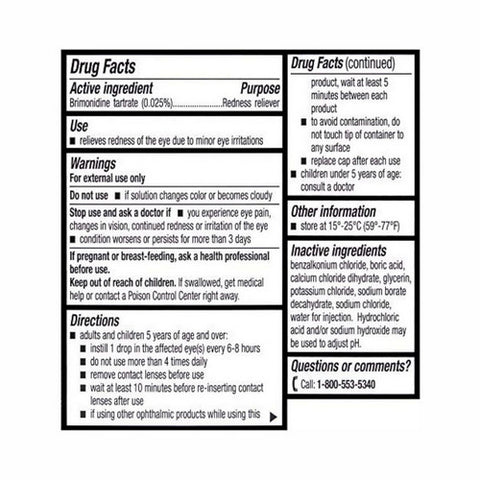 Bausch + Lomb, Lumify Redness Reliever Eye Drops, 7.5 ml