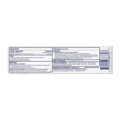 Sensodyne, Pronamel Intensive Enamel Repair Toothpaste for Sensitive Teeth and Cavity Protection, Clean Mint, 3.4 Oz Sensodyne