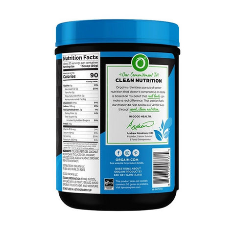 Orgain, Collagen Powder, Chocolate 0.88 lbs