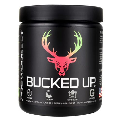 Bucked Up, Pre-Workout Bucked Up, Strawberry Kiwi 10.97 Oz