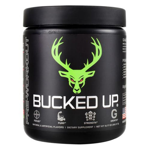 Bucked Up, Pre-Workout Bucked Up, Watermelon 10.77 Oz