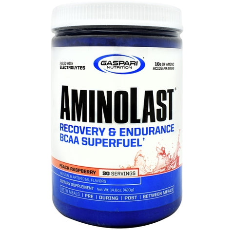 Gaspari Nutrition, Amino Last Peach Raspberry, 30 Servings