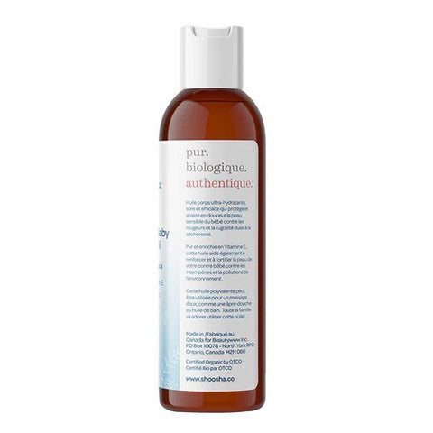 Shoosha, Calm Baby Calendula Oil, Unscented 4 Oz