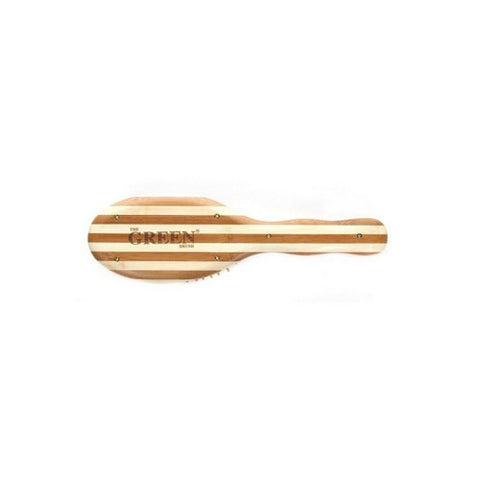 Bass Brushes, Large Oval Hair Brush Cushion Wood Bristles, 1 Each