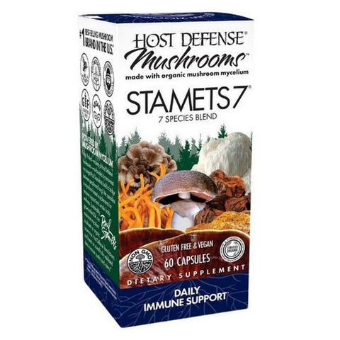 Host Defense, Stamets 7 Capsules, 60 Cap