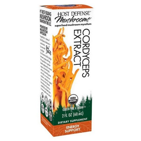 Host Defense, Cordyceps Extract, 2 Fl Oz