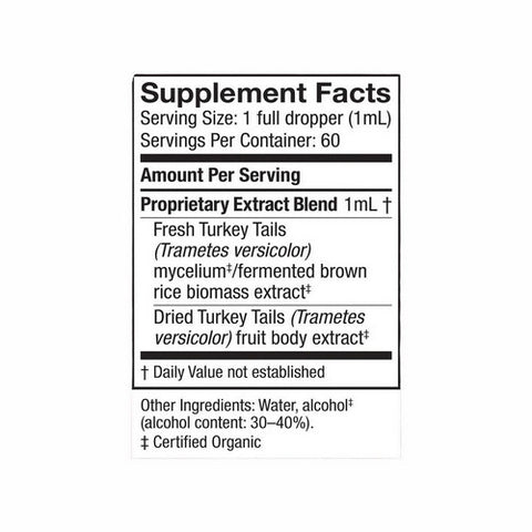 Host Defense, Turkey Tail Extract, 2 Fl Oz