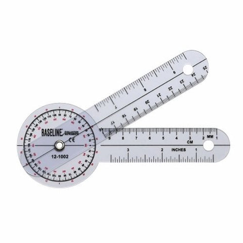 Fabrication Enterprises, Plastic Goniometer 12-1005, Count of 1